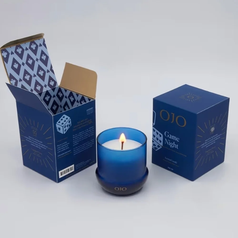 OJO Game Night Scented Candle – 7.8 oz Jar Candle